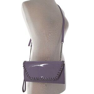 White House Black Market Crossbody Clutch Wristlet Chain Detail Summer Shoulder